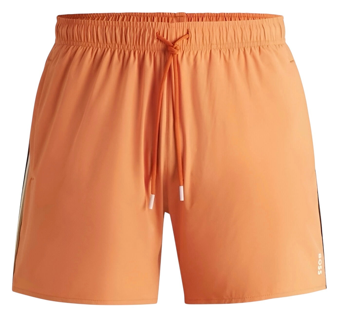 BOSS Iconic Swim Shorts With Signature Stripe And Logo