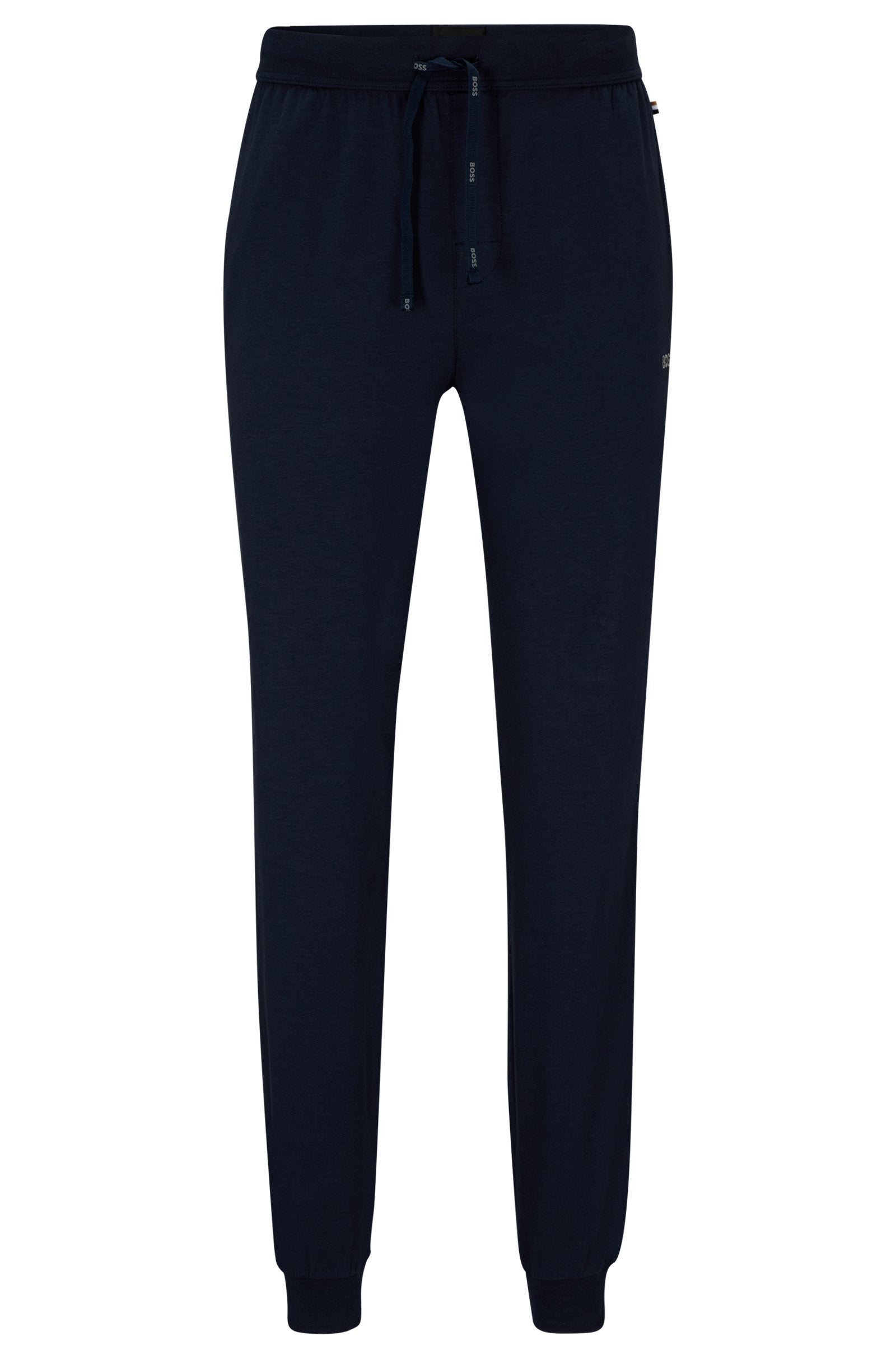 BOSS Loungewear Tracksuit Bottoms In Stretch Cotton