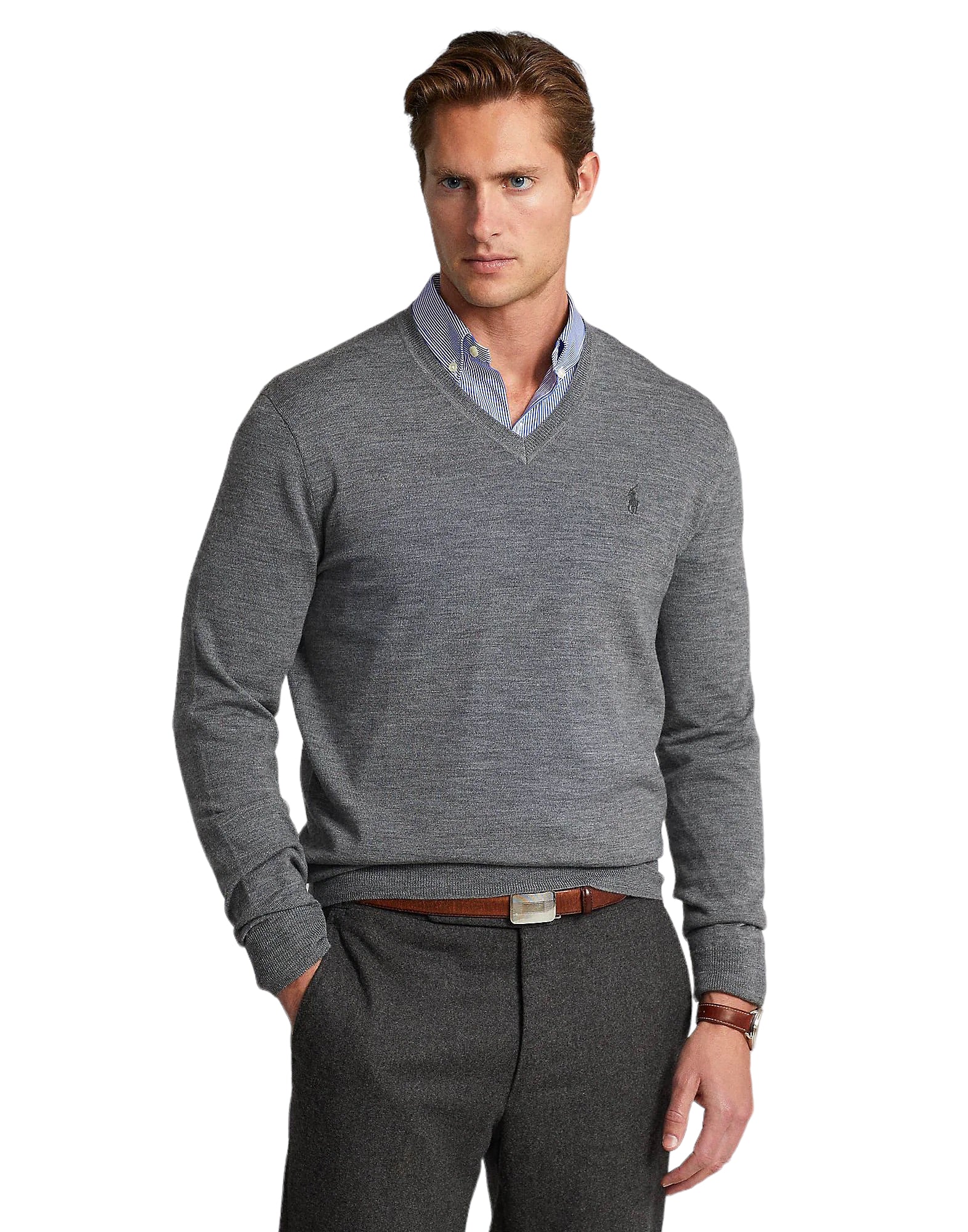 Polo Ralph Lauren Merino Wool V-Neck Jumper
