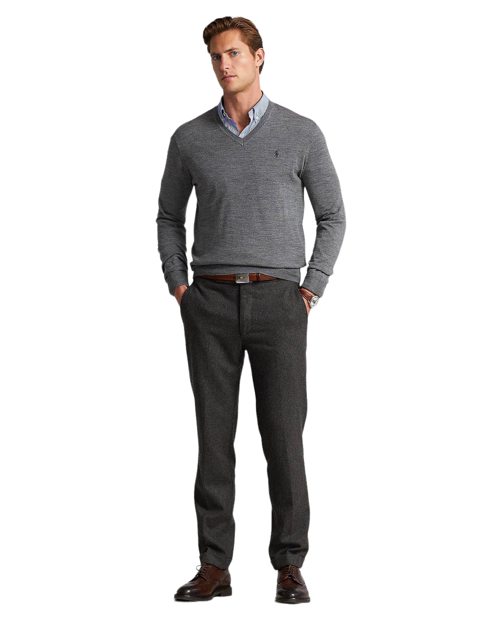 Polo Ralph Lauren Merino Wool V-Neck Jumper