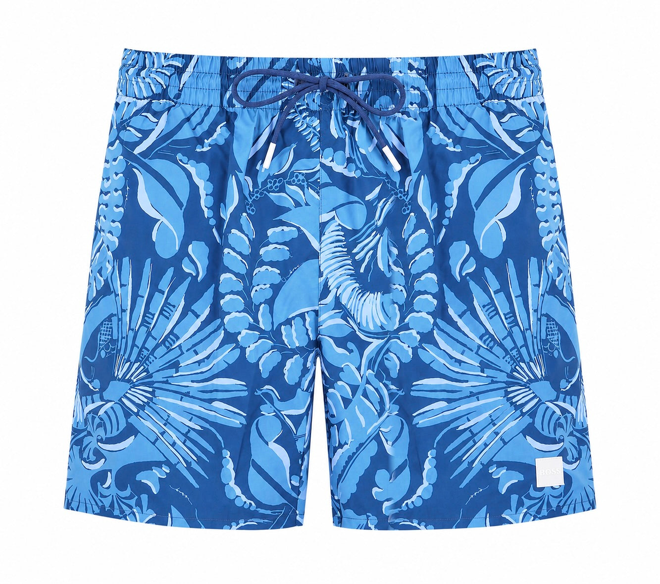 BOSS Piranha Tropical Print Swim Shorts