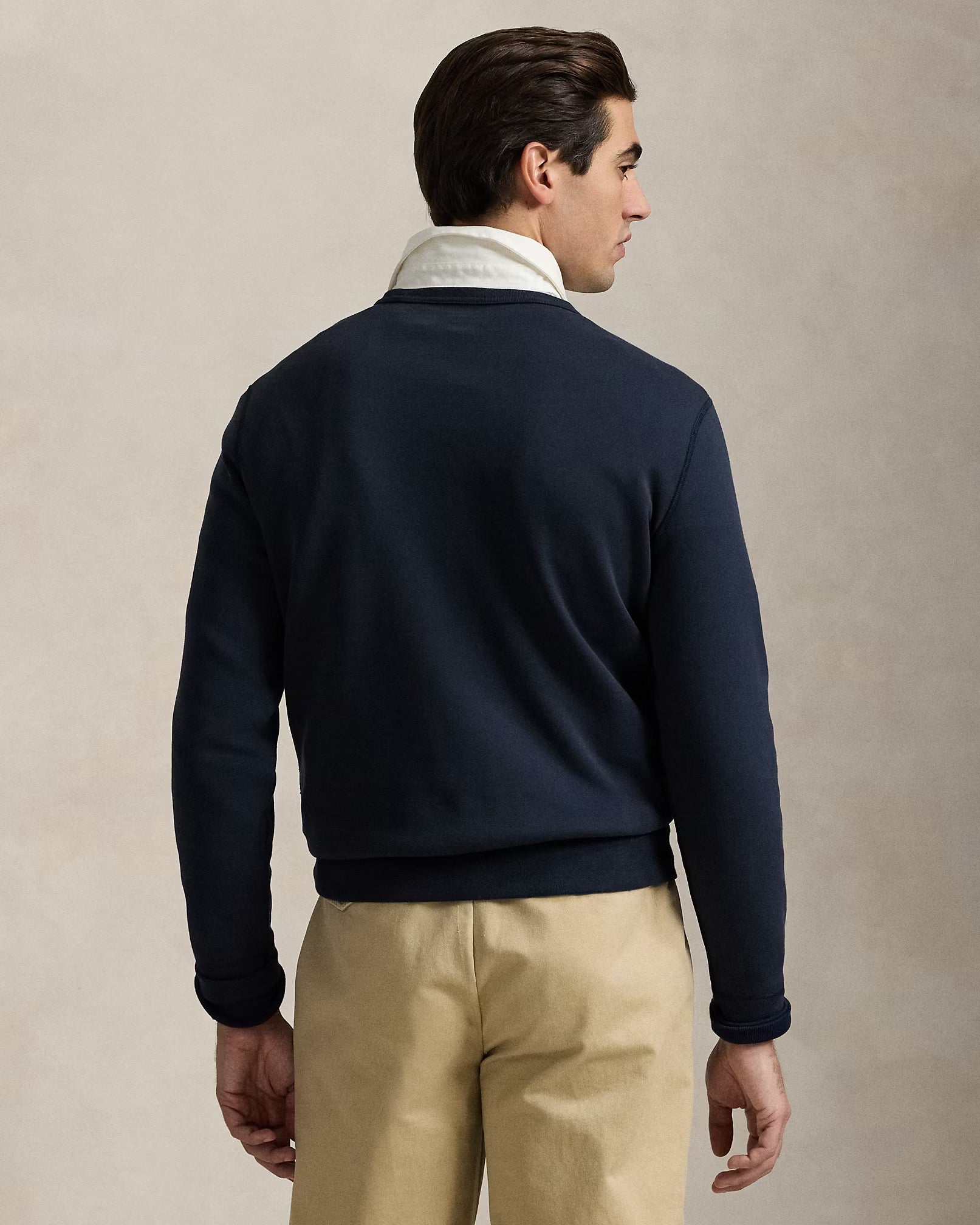 Polo Ralph Lauren Double-Knit Pullover Sweatshirt