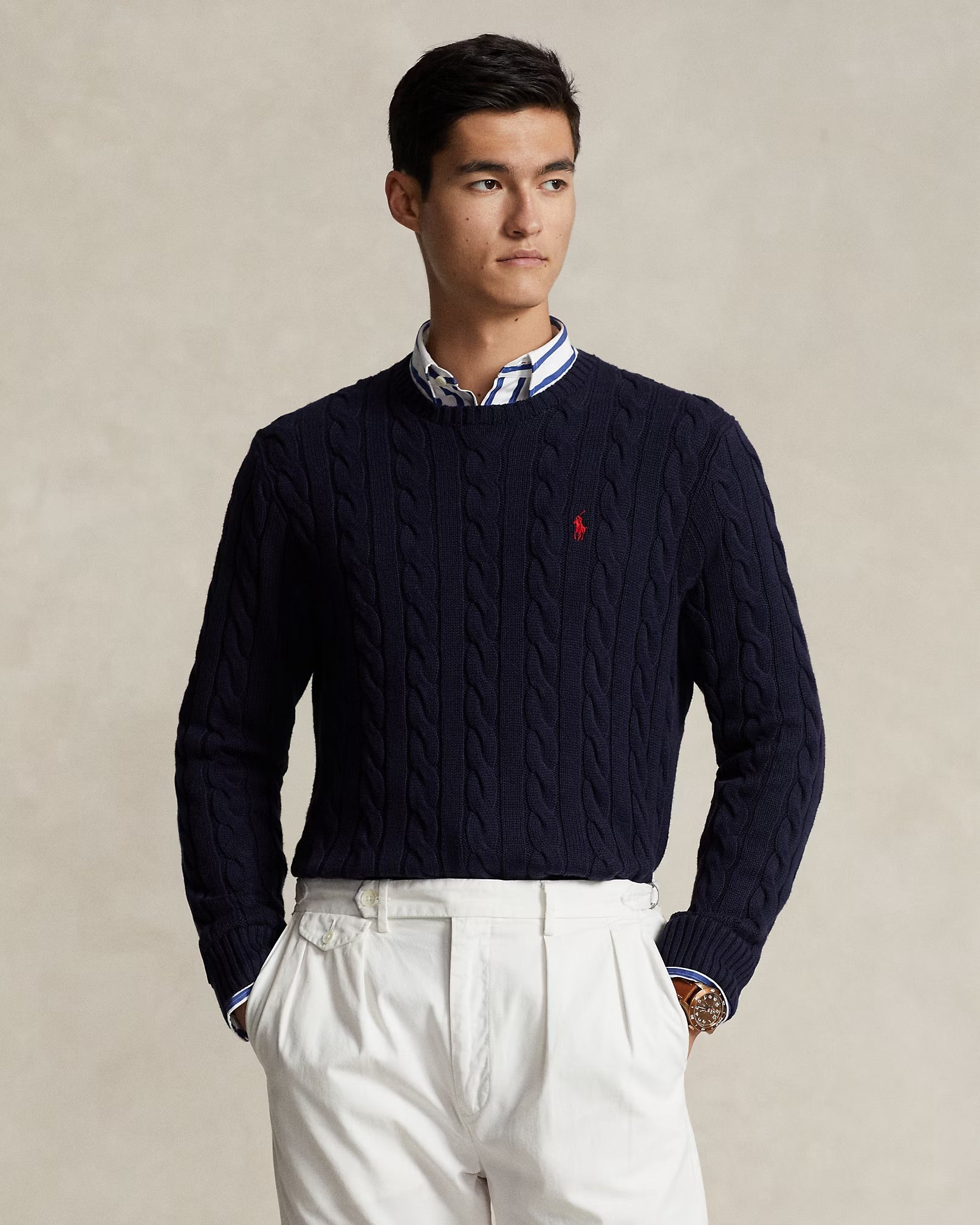 Polo Ralph Lauren Cable Knit Cotton Jumper