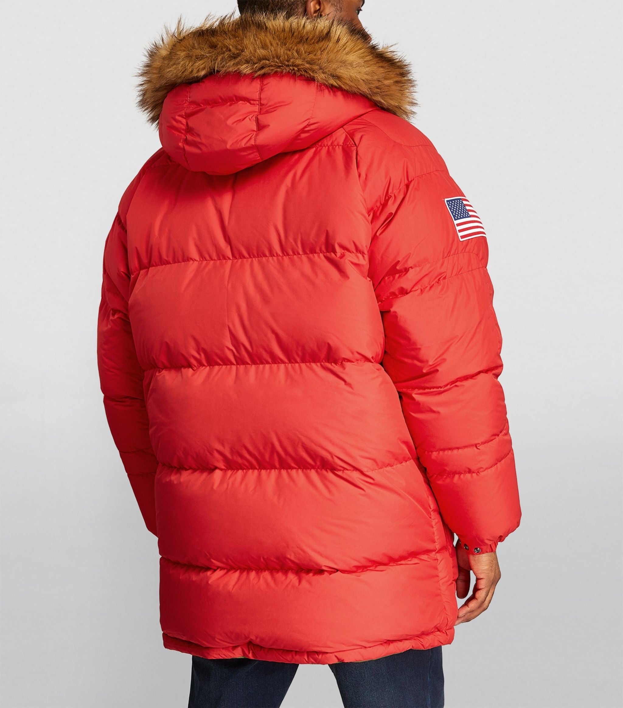 Polo Ralph Lauren Expedition Reversible Down Fill Water Repellent Parka Jacket
