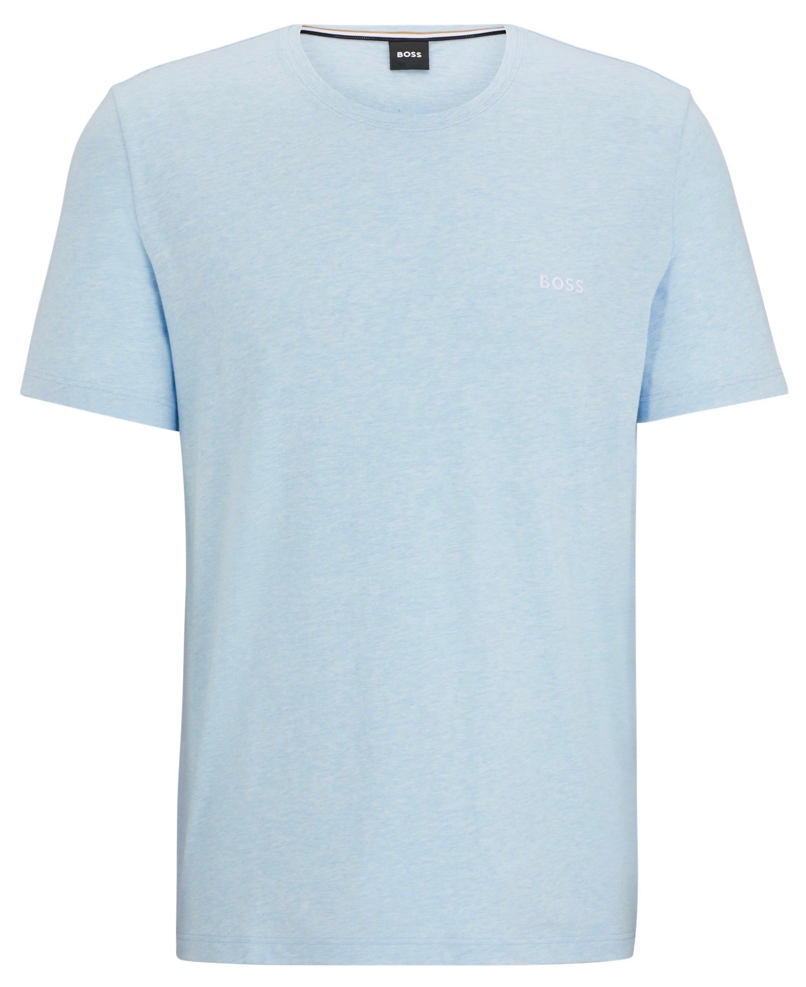 BOSS Stretch-Cotton Regular-Fit T-Shirt With Embroidered Logo