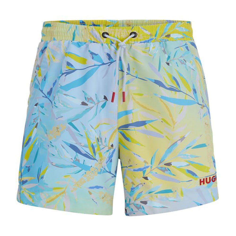 HUGO Fully Lined Swim Shorts With Seasonal Print