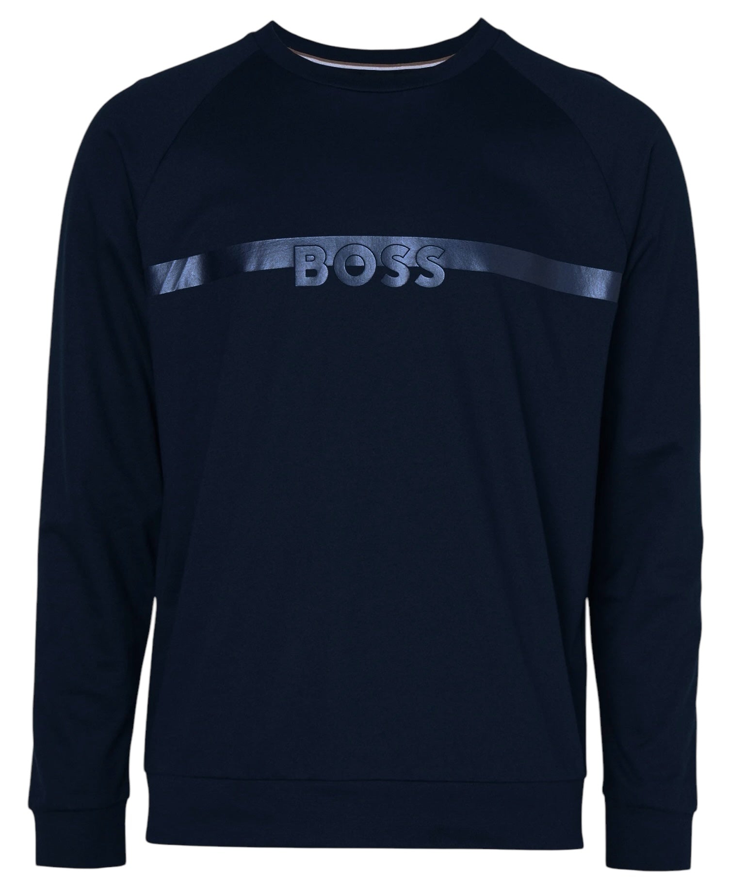 BOSS Authentic Logo Print Cotton Jersey Sweatshirt
