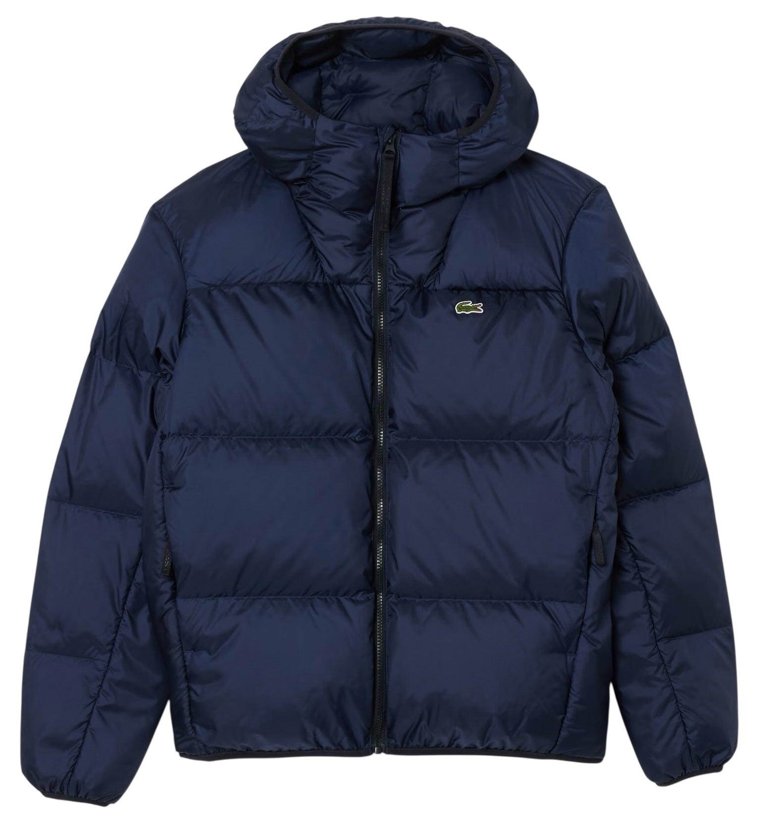 Lacoste Water-Repellent Down Fill Hooded Puffer Jacket