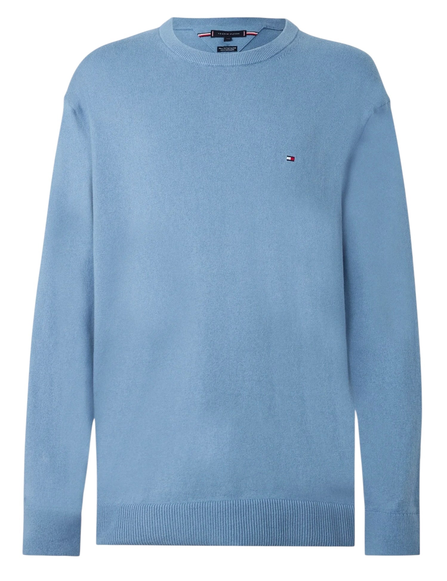 Tommy Hilfiger Crew Neck Jumper With Cashmere
