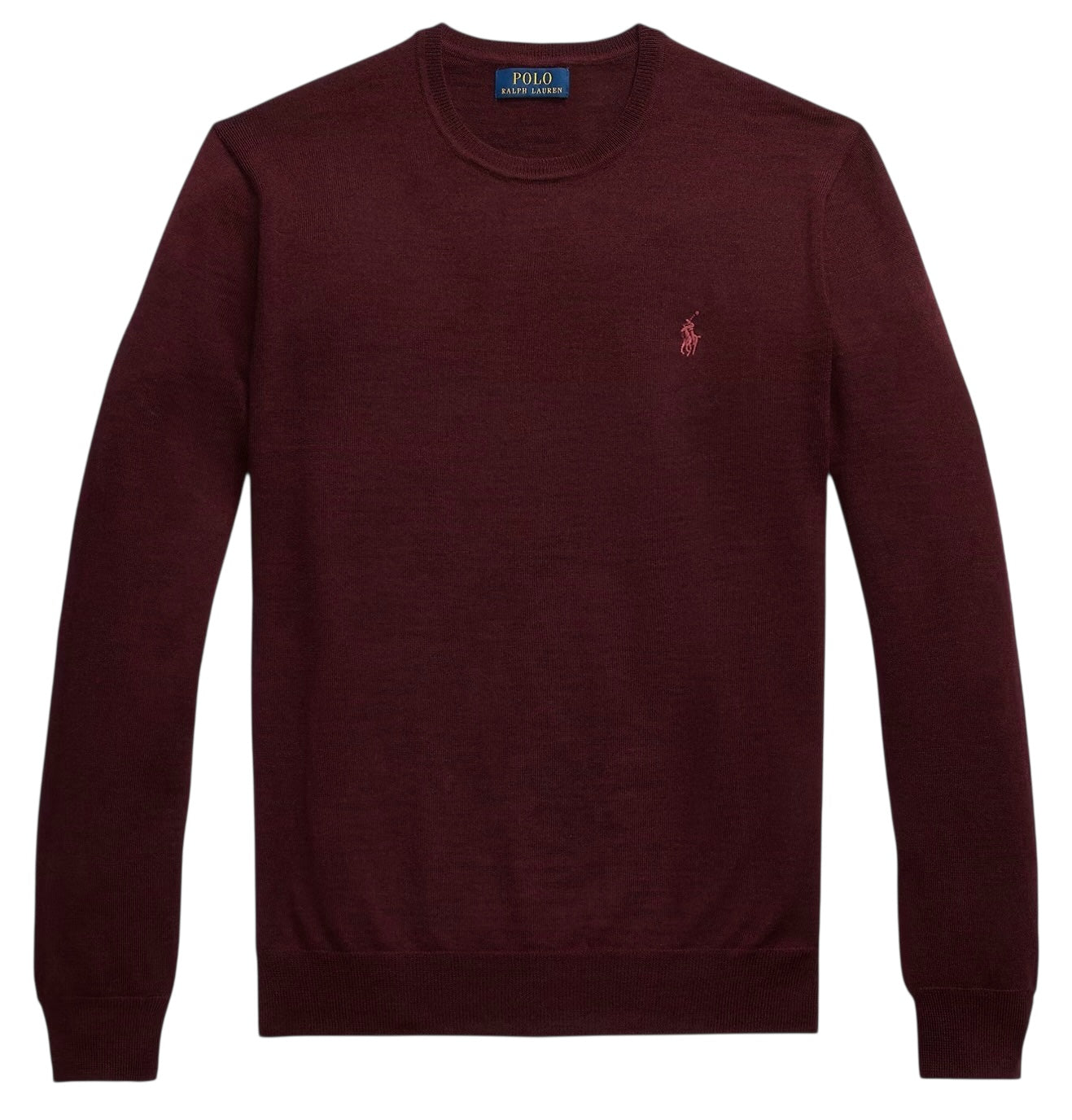Polo Ralph Lauren Washable Wool Slim Fit Crew Neck Jumper