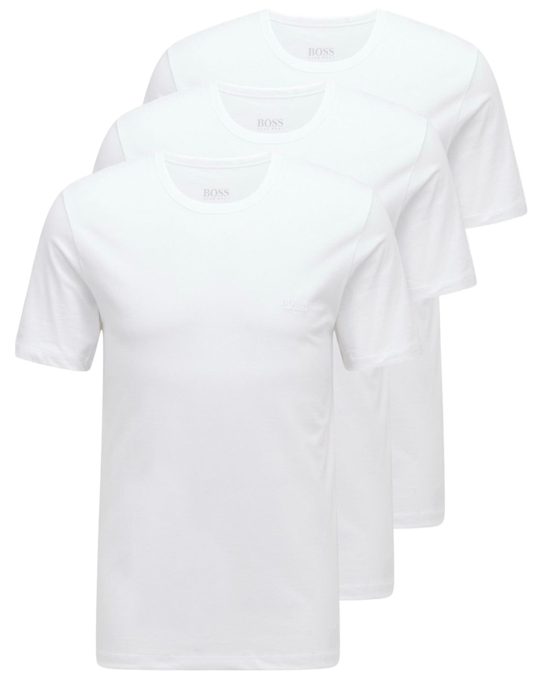 Hugo Boss 3 Pack T-Shirts Cotton Jersey