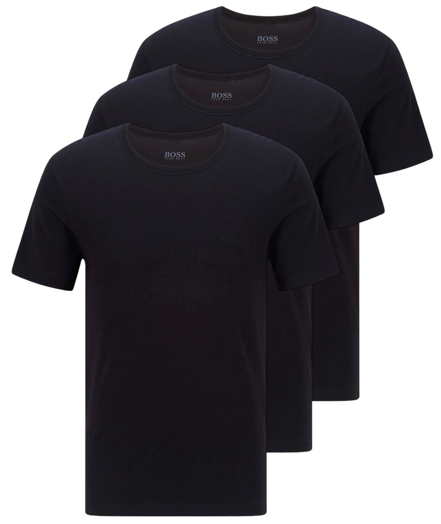 Hugo Boss 3 Pack T-Shirts Cotton Jersey