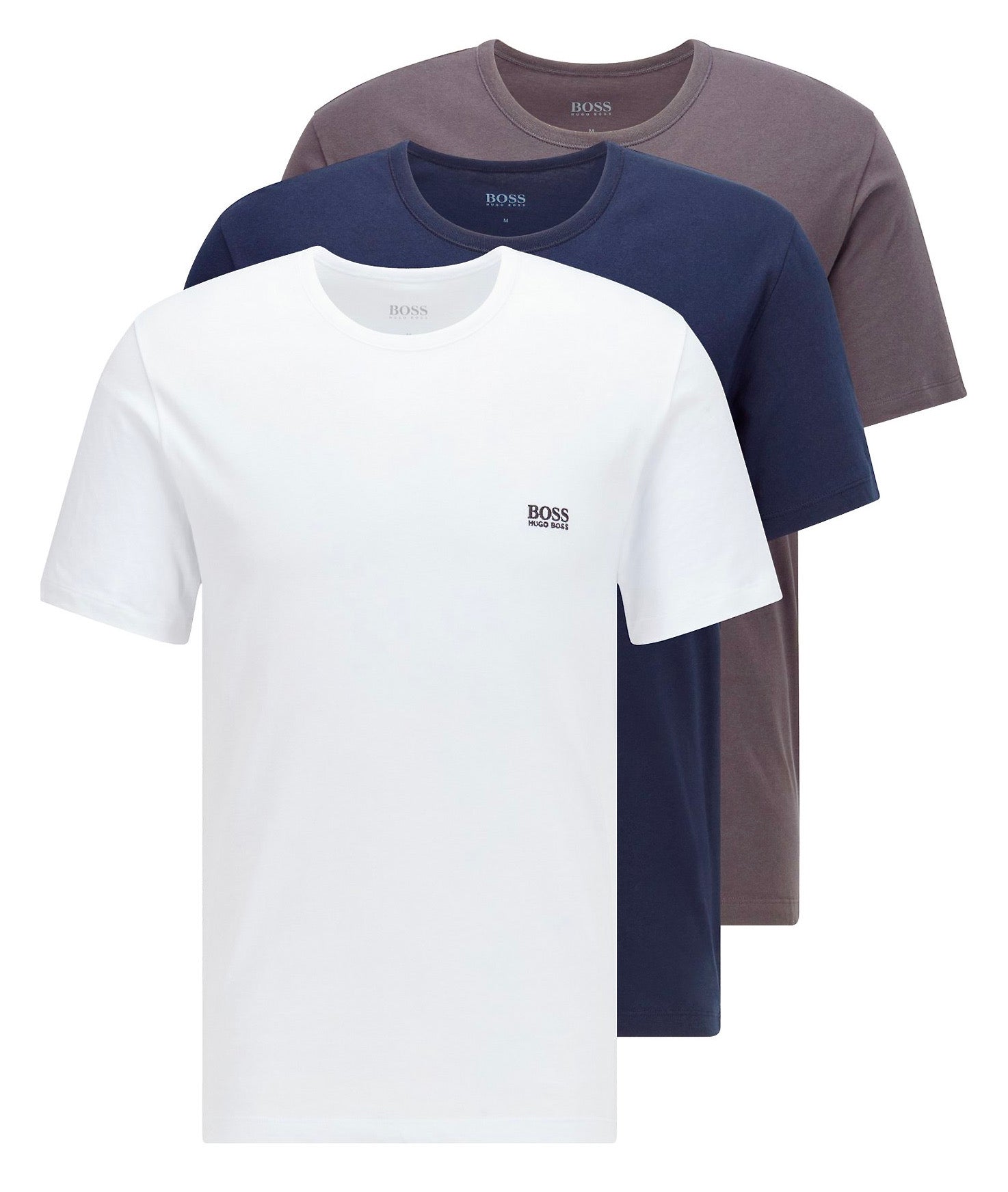 HUGO BOSS 3 Pack T-Shirts Cotton Jersey