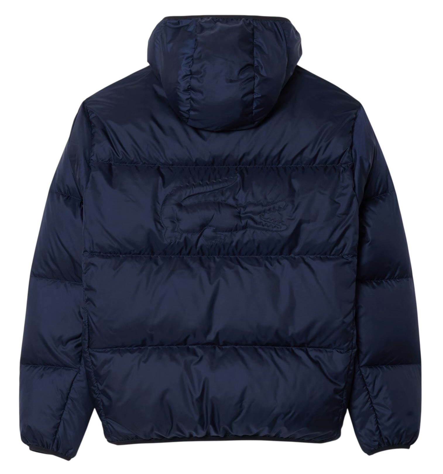 Lacoste Water-Repellent Down Fill Hooded Puffer Jacket