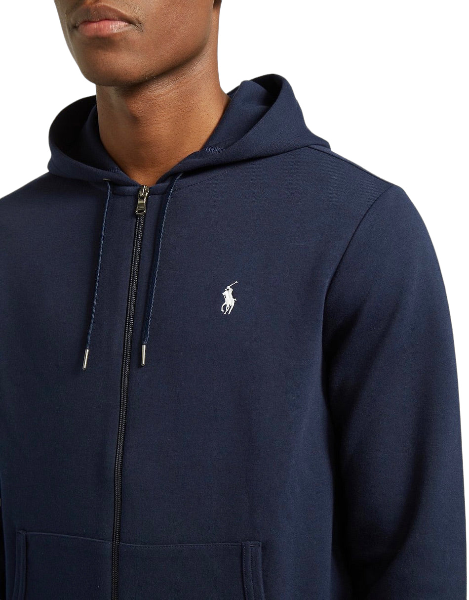 POLO RALPH LAUREN DOUBLE-KNIT FULL-ZIP HOODIE