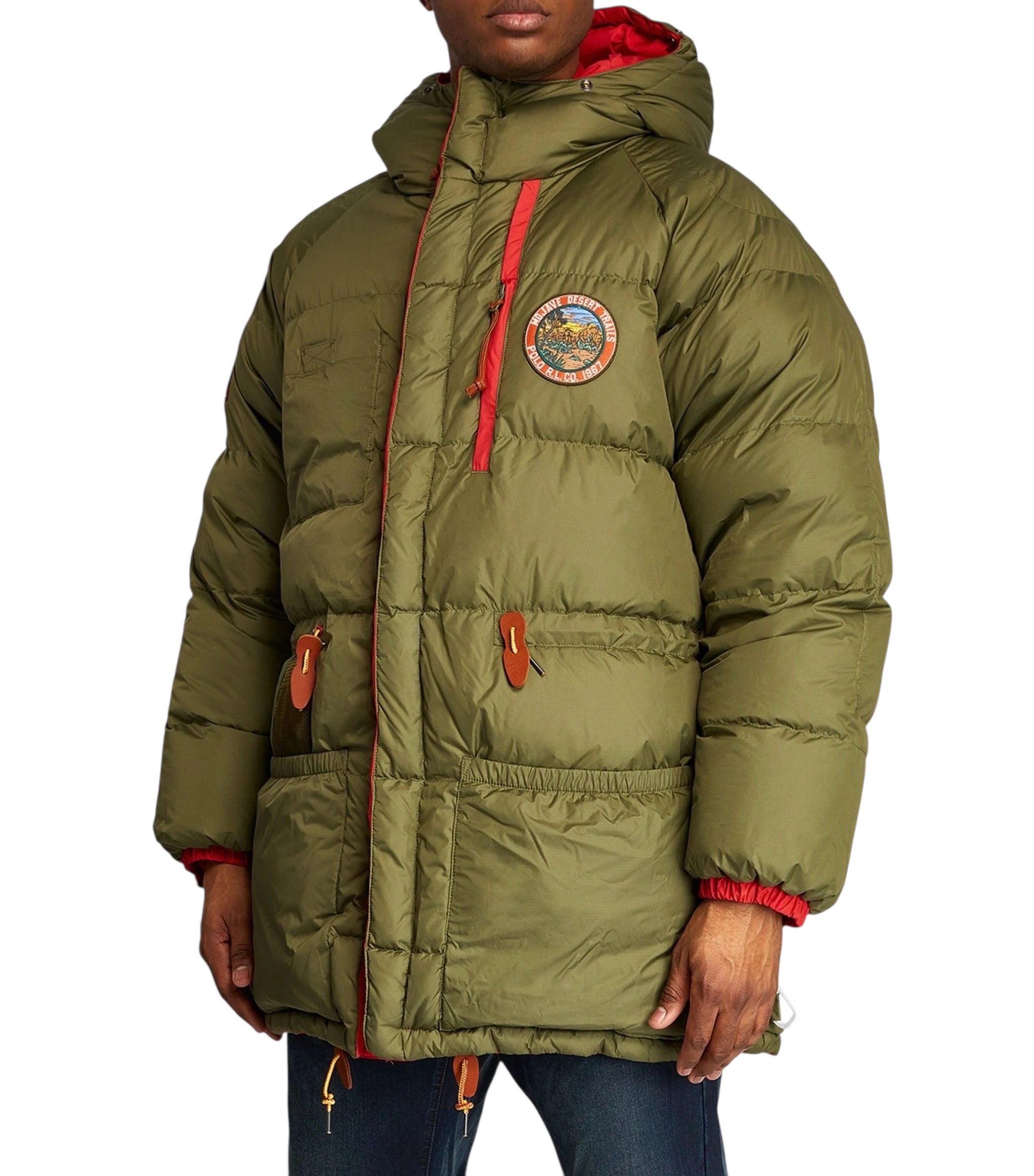 Polo Ralph Lauren Expedition Reversible Down Fill Water Repellent Parka Jacket