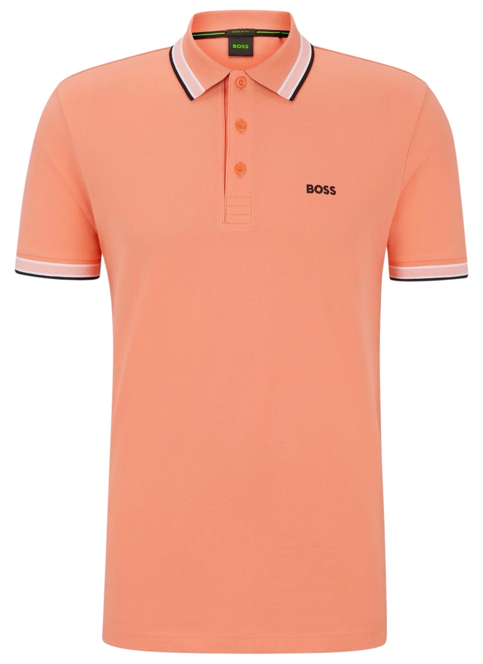 BOSS Paddy Polo Shirt In Cotton Piqué With Logo Undercollar