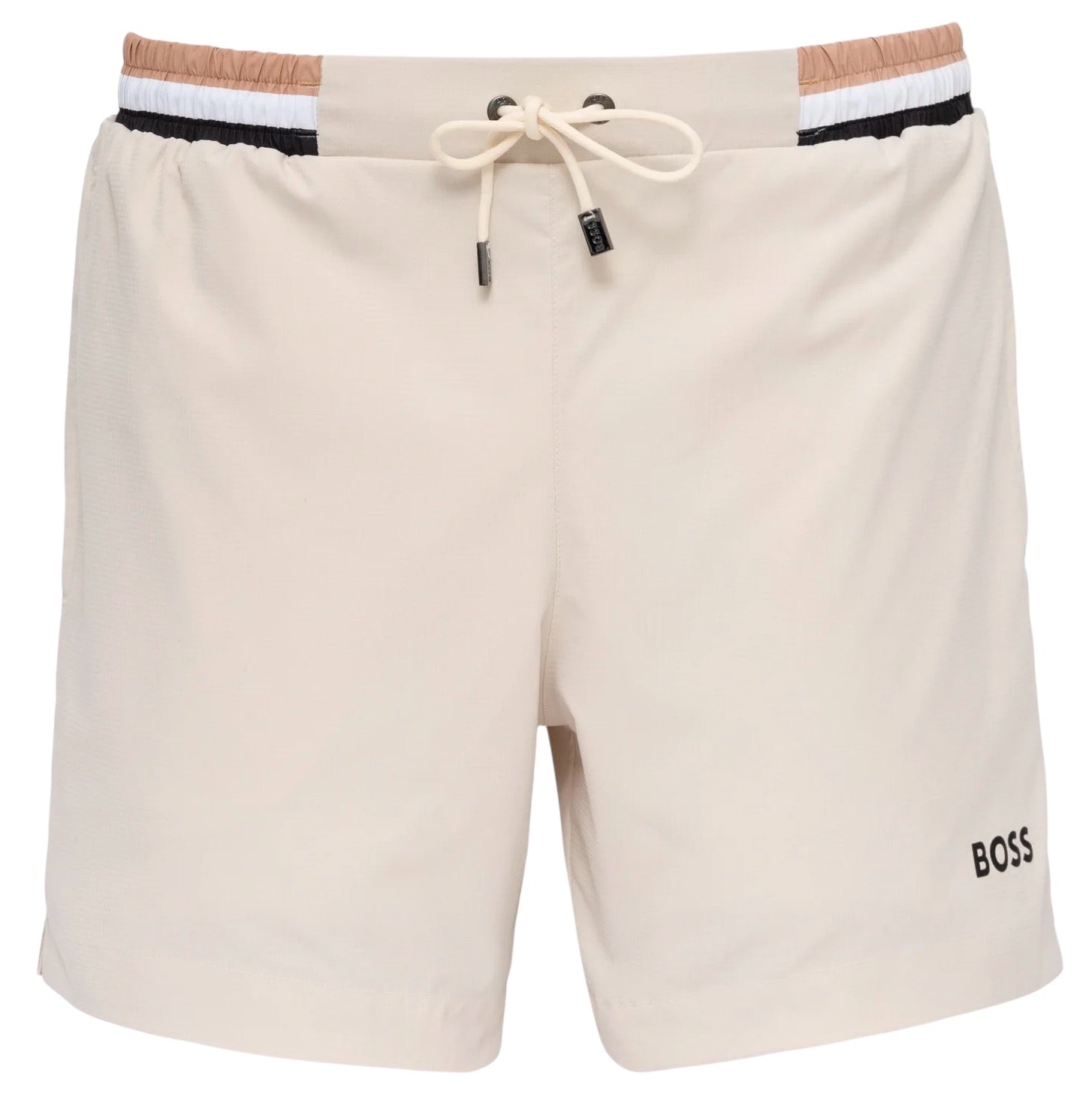 BOSS Isle Quick-Drying Swim Shorts With Contrast Waistband