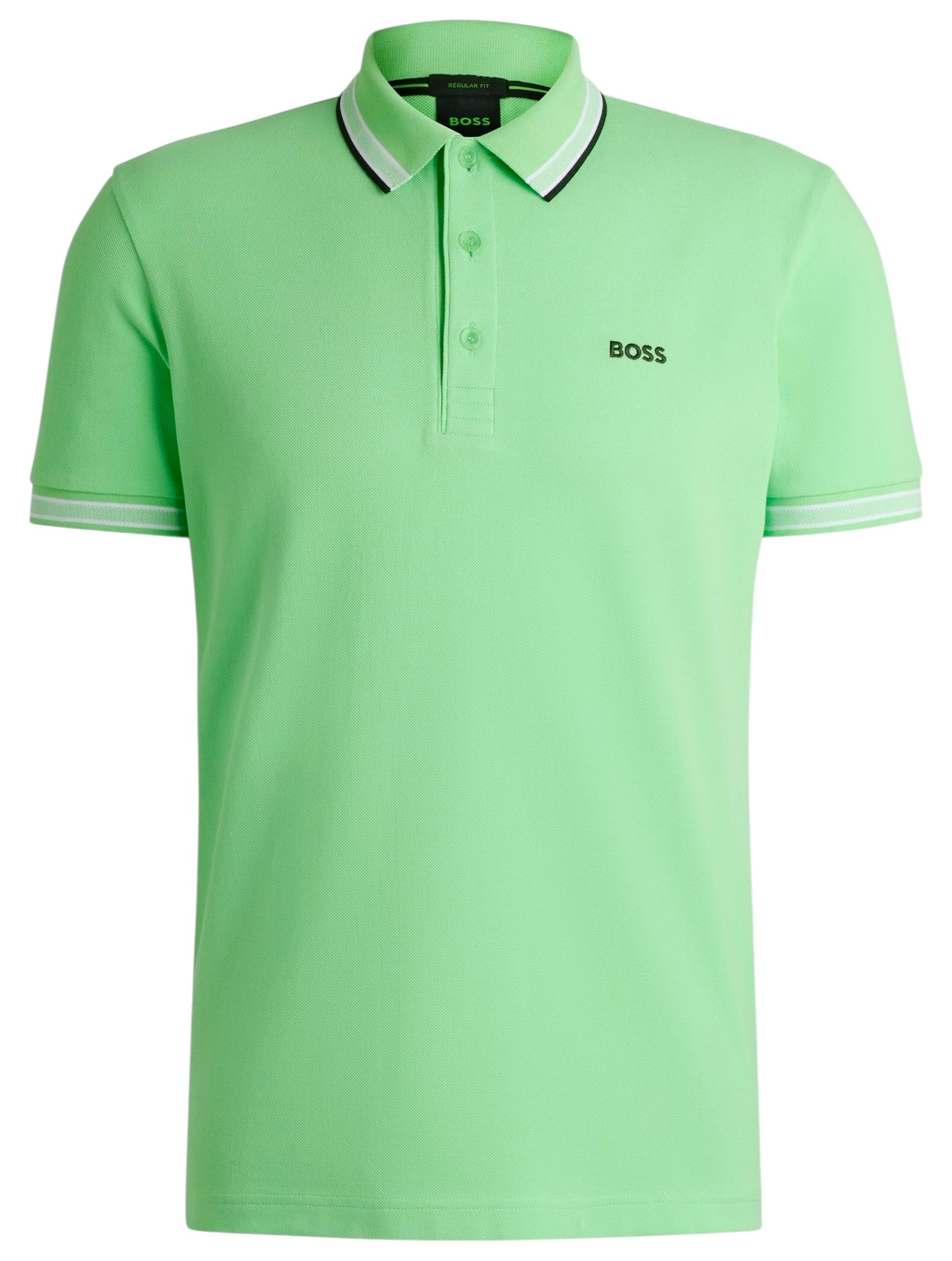 BOSS Paddy Polo Shirt In Cotton Piqué With Logo Undercollar