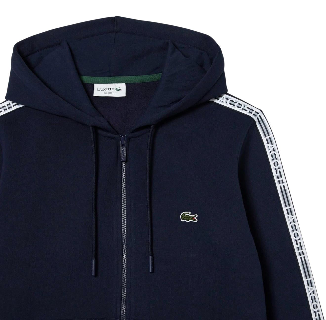 Lacoste Zip-Up Fleece Hoodie
