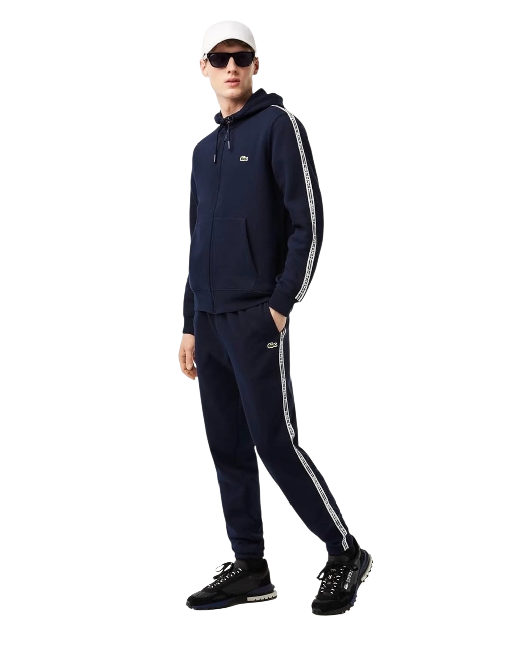 Lacoste Zip-Up Fleece Hoodie