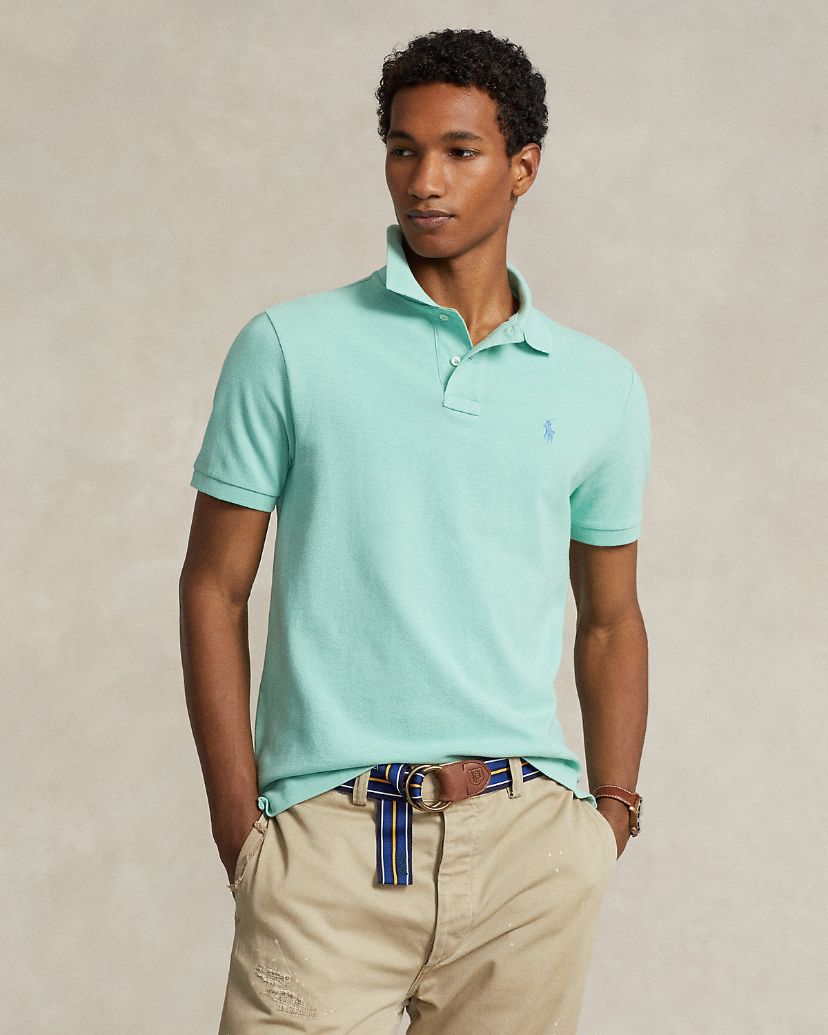 Polo Ralph Lauren Custom Slim Fit Polo Shirt