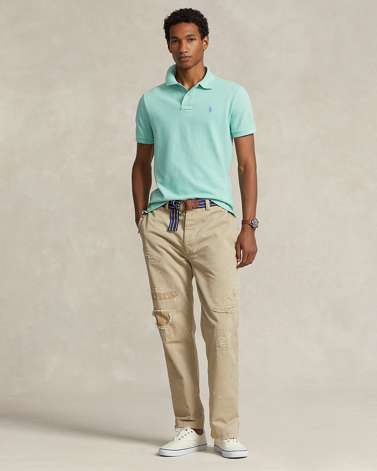 Polo Ralph Lauren Custom Slim Fit Polo Shirt