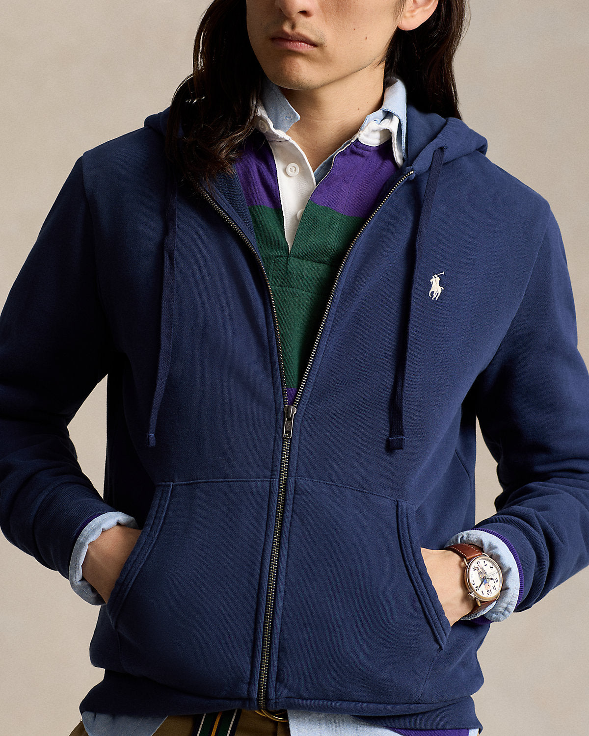 Polo Ralph Lauren Loopback Fleece Full-Zip Hoodie