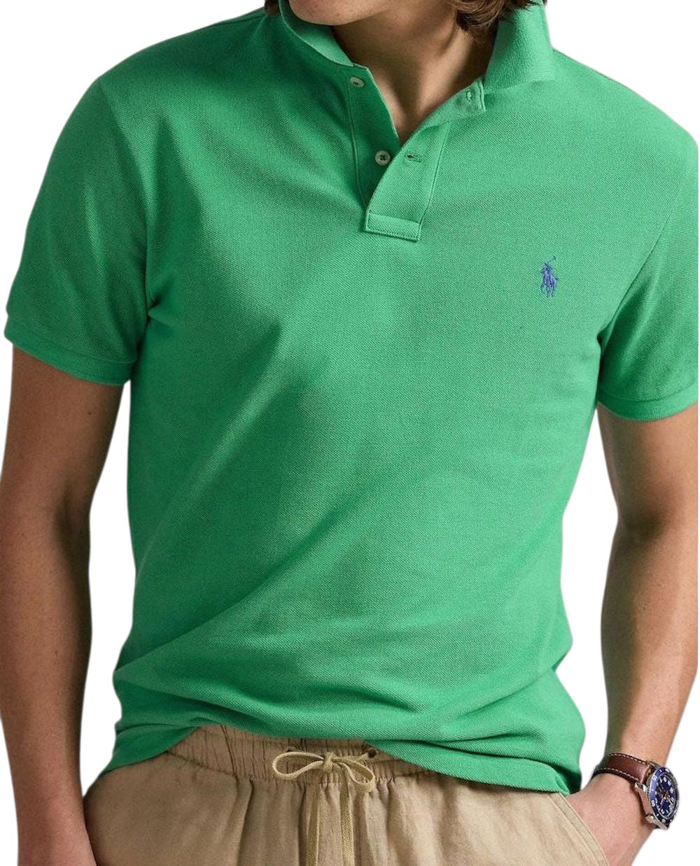Polo Ralph Lauren Custom Slim Fit Polo Shirt