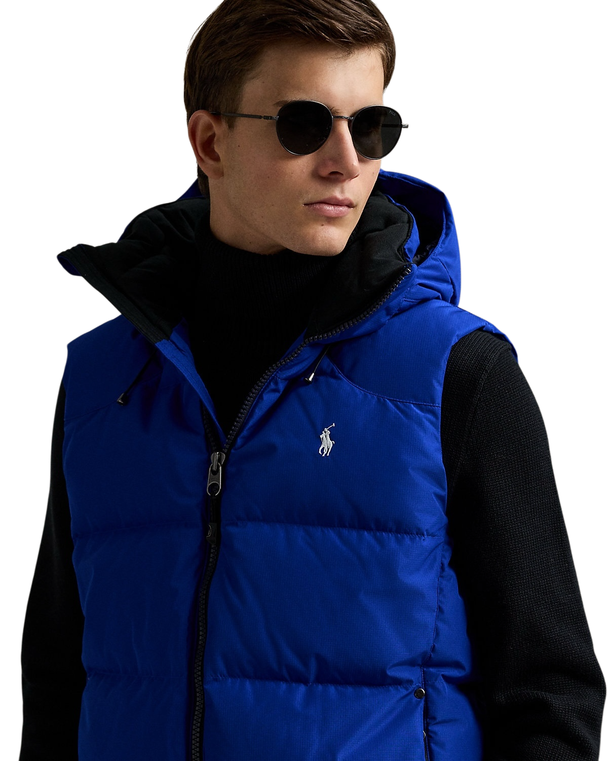 Polo Ralph Lauren Water Repellent Ripstop Hooded Down Insulated Gilet