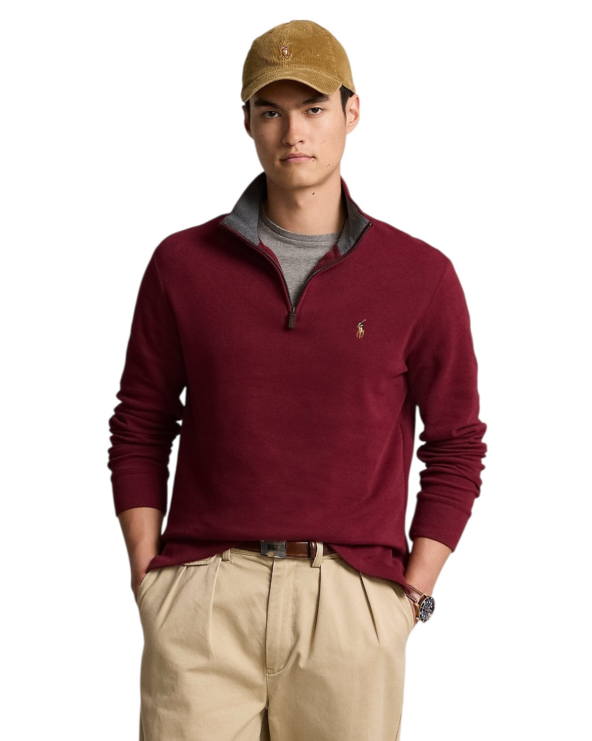 Polo Ralph Lauren Estate Rib Quarter-Zip Pullover