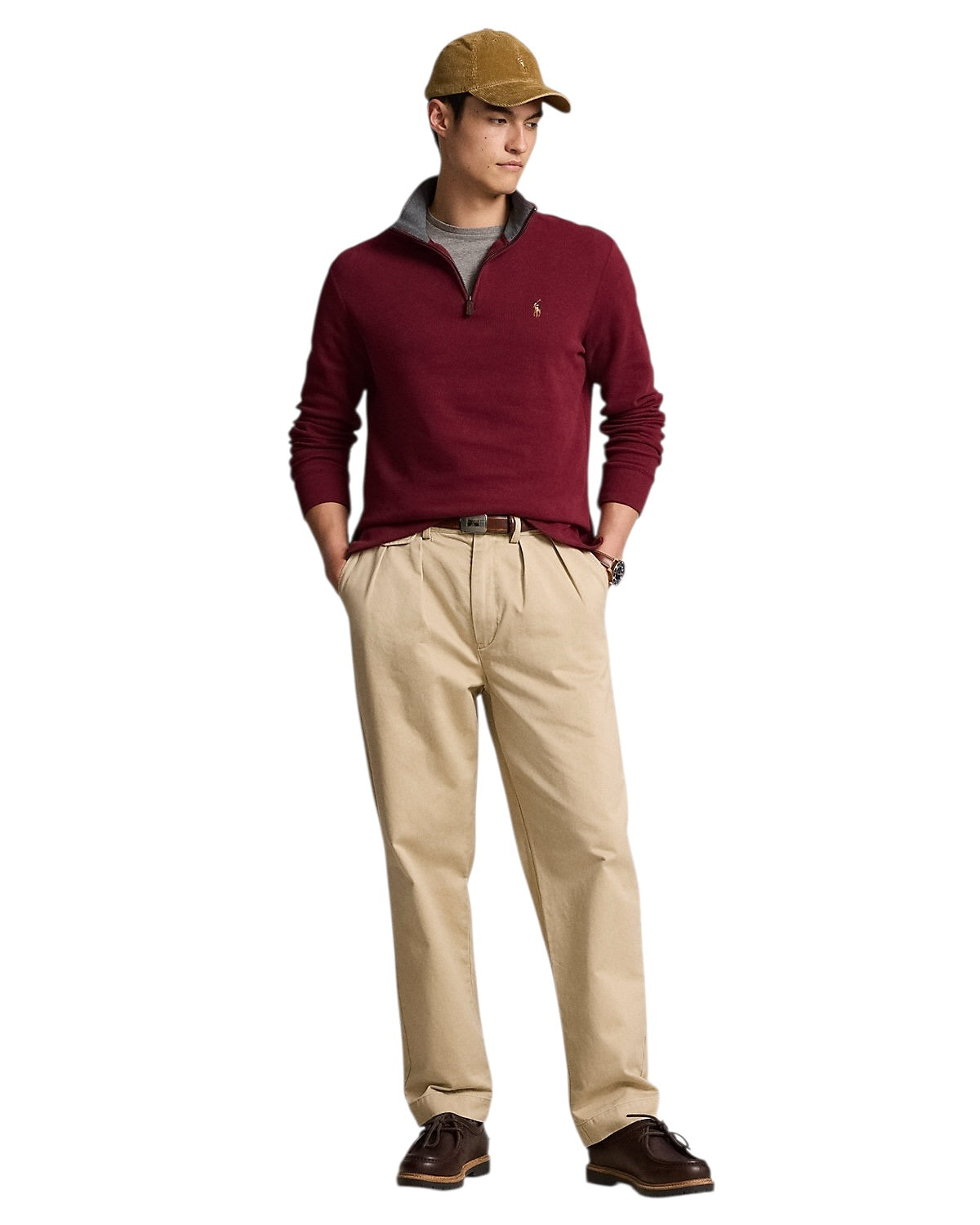 Polo Ralph Lauren Estate Rib Quarter-Zip Pullover