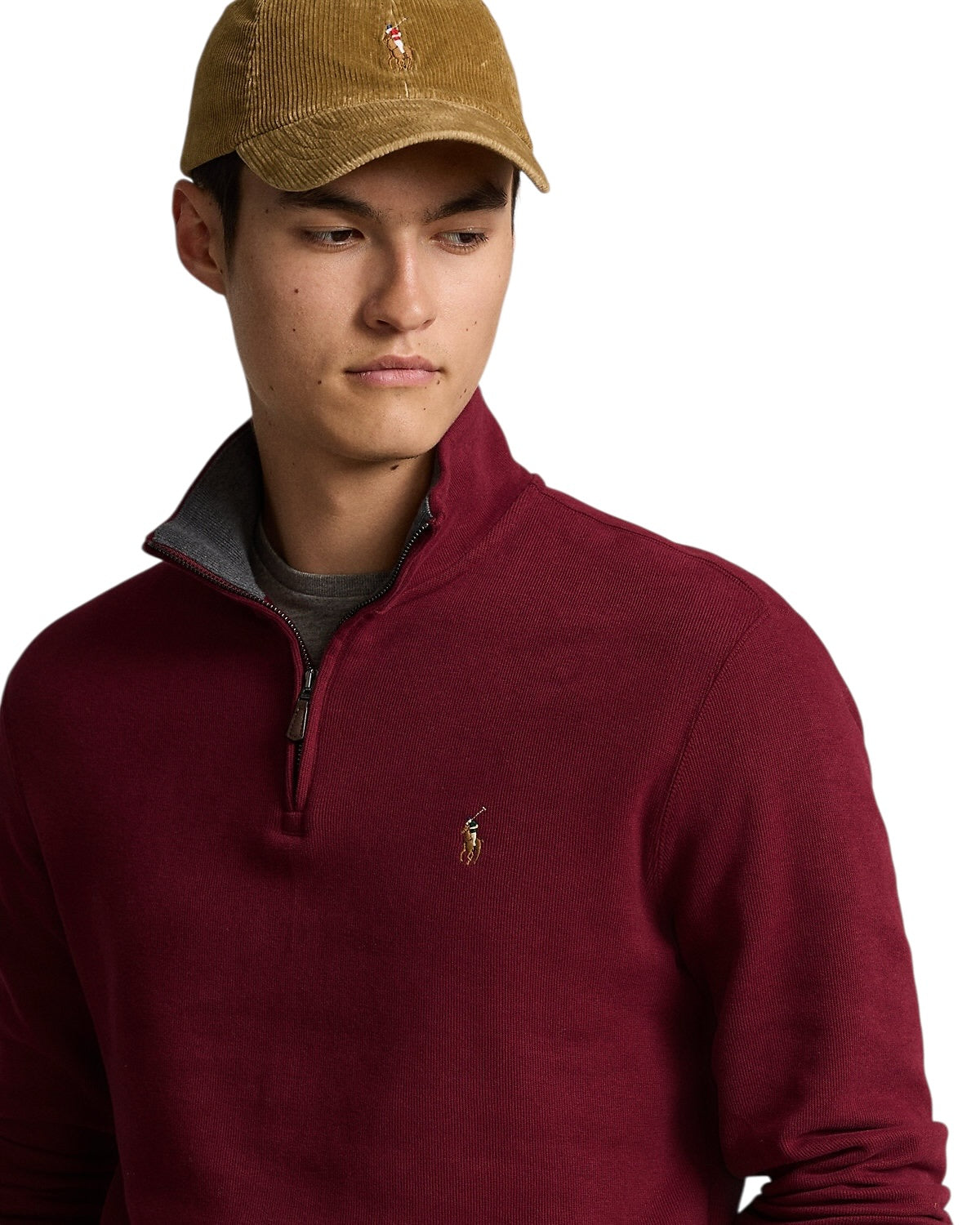 Polo Ralph Lauren Estate Rib Quarter-Zip Pullover