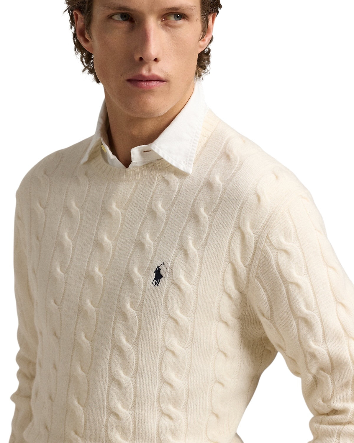 Polo Ralph Lauren Cable Knit Wool-Cashmere Jumper