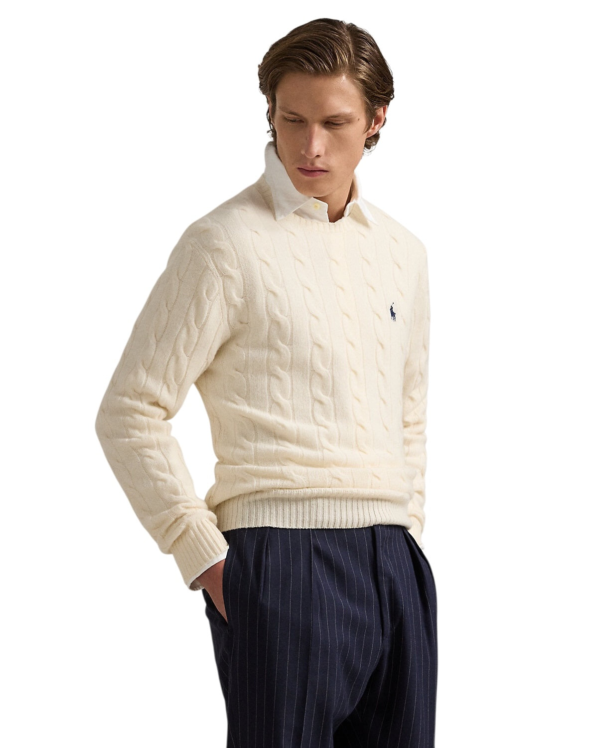Polo Ralph Lauren Cable Knit Wool-Cashmere Jumper
