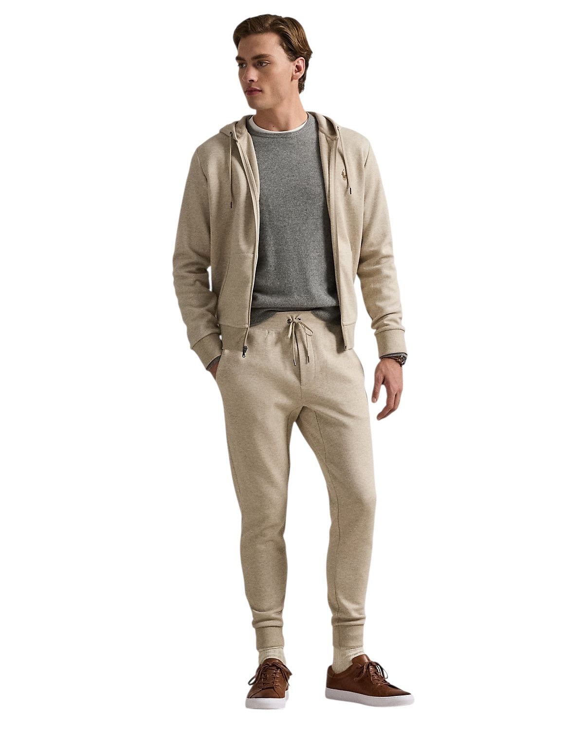 Polo Ralph Lauren Double-Knit Full-Zip Hoodie