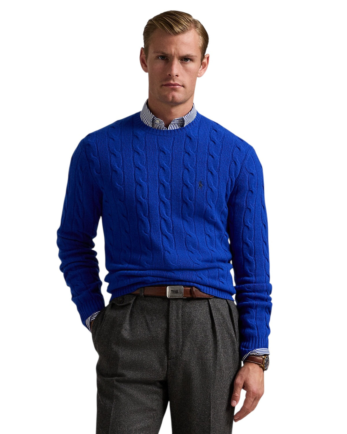 Polo Ralph Lauren Cable Knit Wool-Cashmere Jumper
