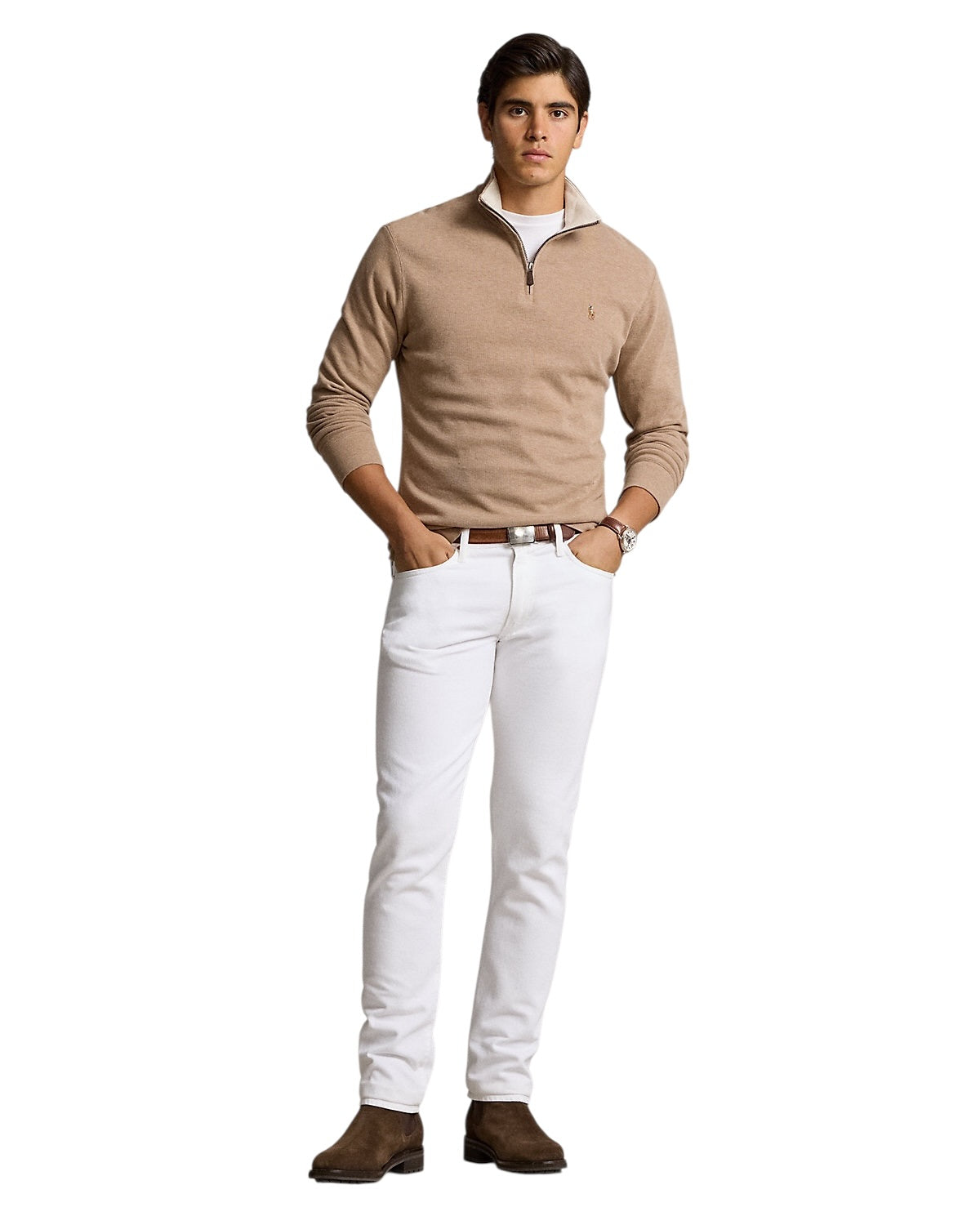 Polo Ralph Lauren Estate Rib Quarter Zip Pullover