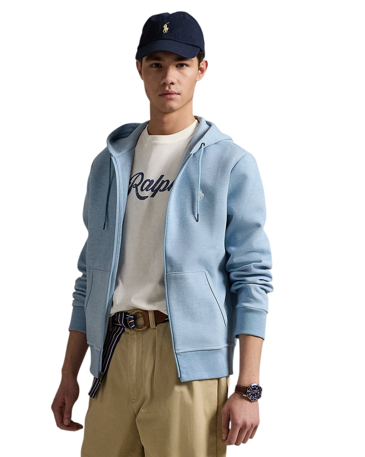 Polo Ralph Lauren Double-Knit Full-Zip Hoodie