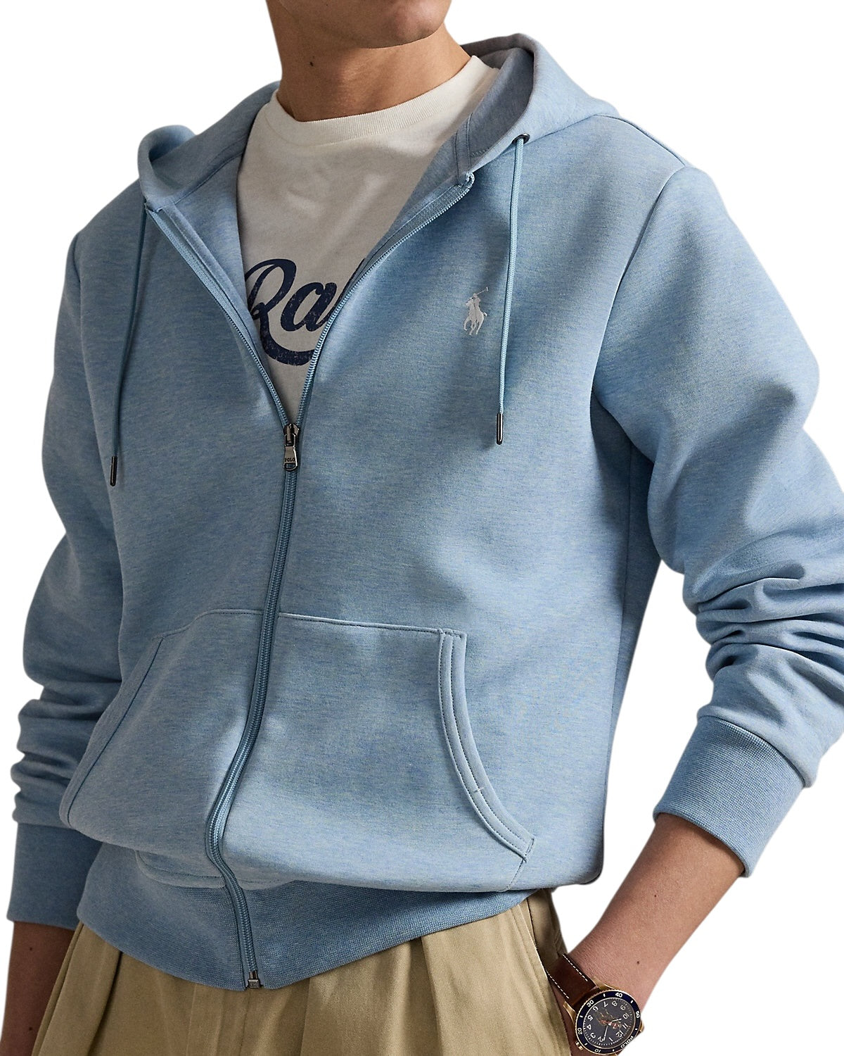 Polo Ralph Lauren Double-Knit Full-Zip Hoodie