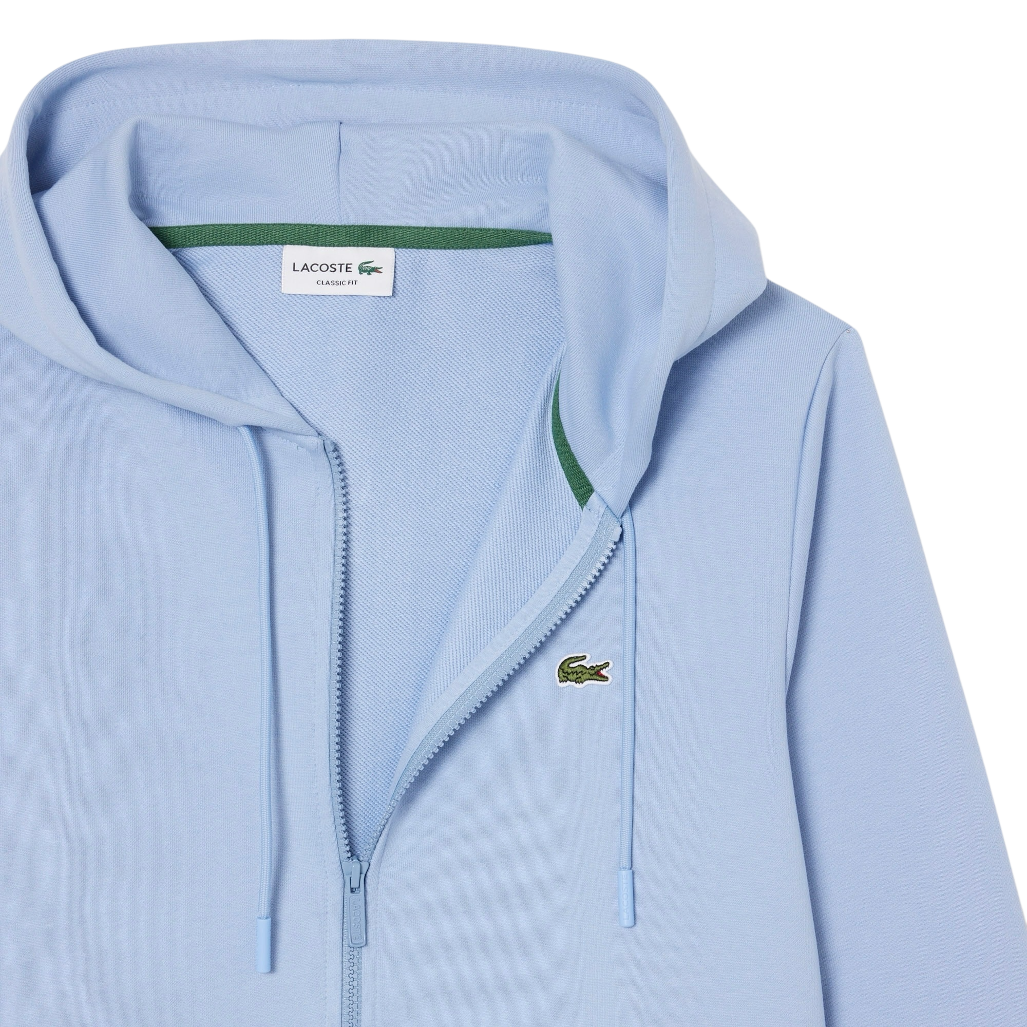 Lacoste Zip Up Cotton Hoodie