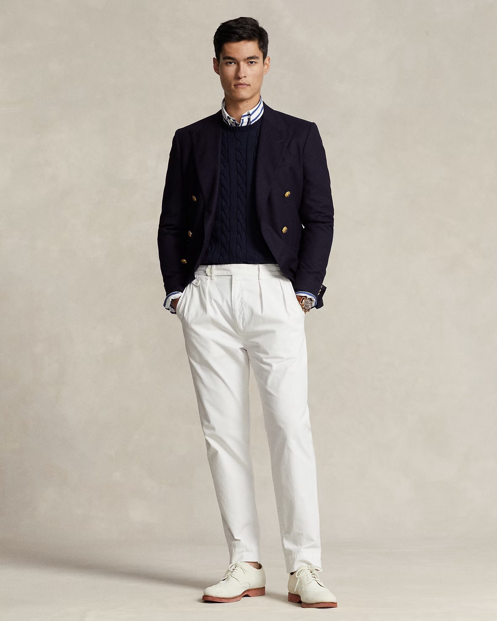 Polo Ralph Lauren Cable Knit Cotton Jumper