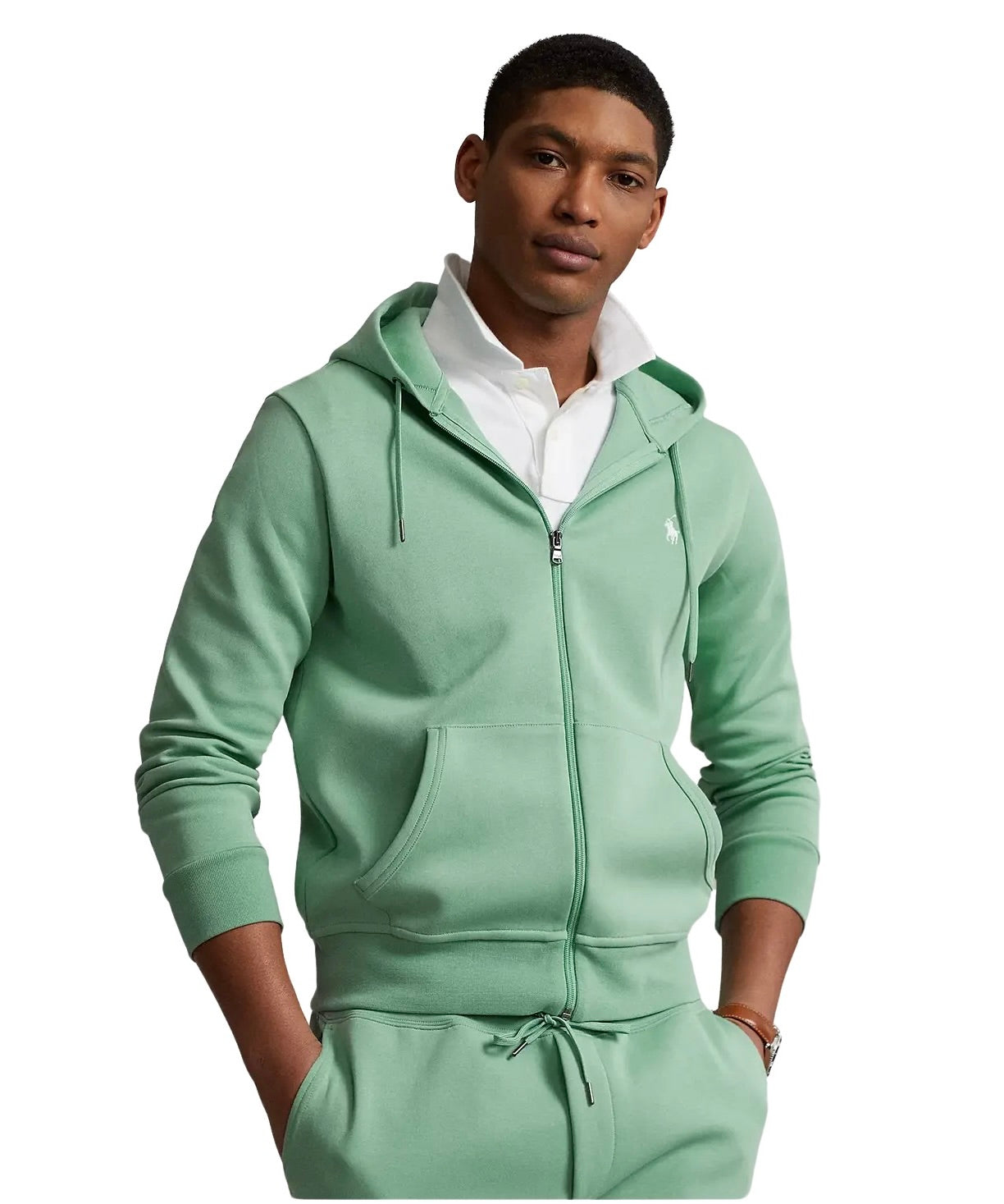 Polo Ralph Lauren Double-Knit Full-Zip Hoodie