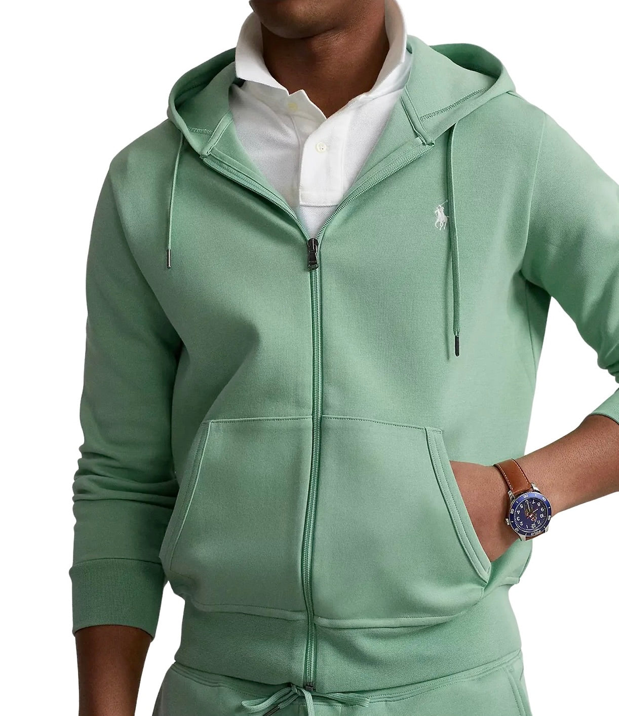 Polo Ralph Lauren Double-Knit Full-Zip Hoodie