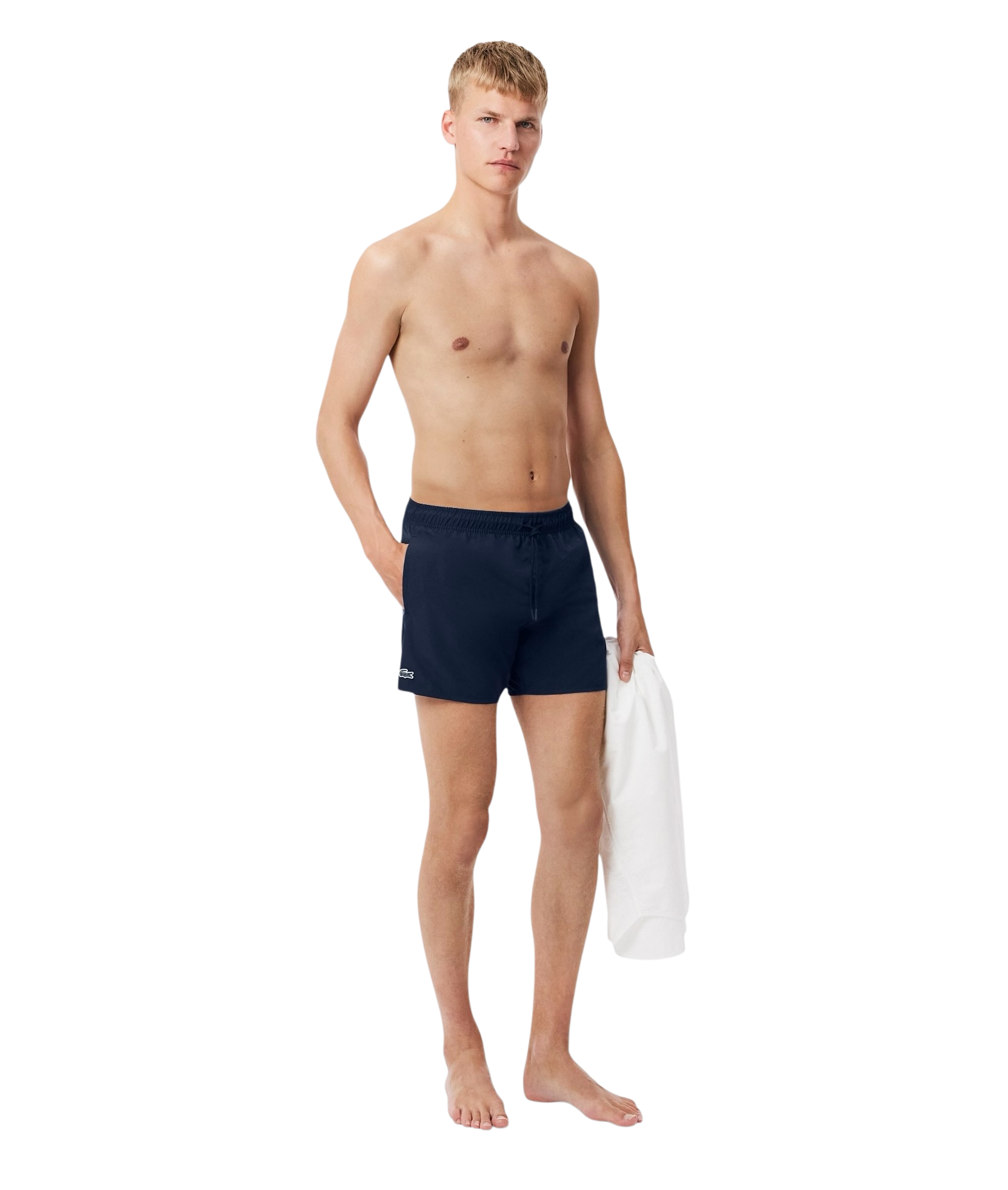 Lacoste Quick-Dry Swim Trunks