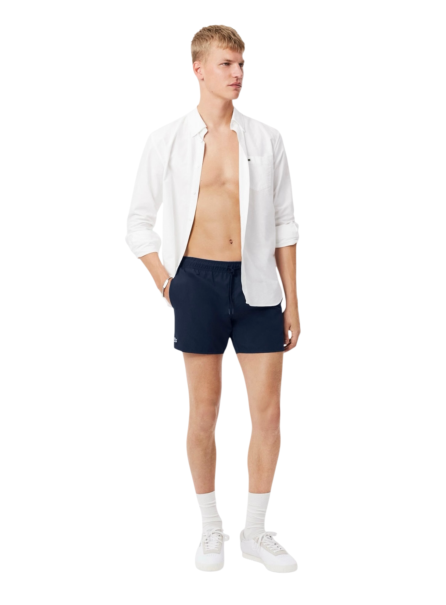Lacoste Quick-Dry Swim Trunks