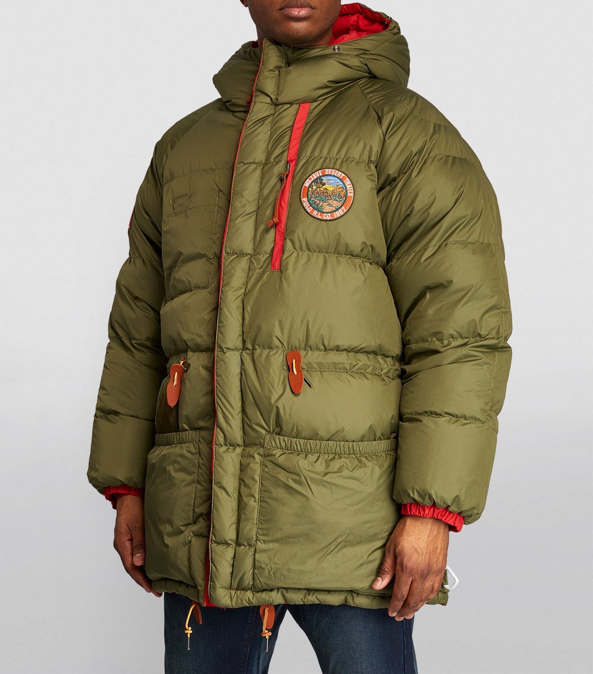 POLO RALPH LAUREN EXPEDITION REVERSIBLE DOWN FILL WATER REPELLENT PARKA JACKET