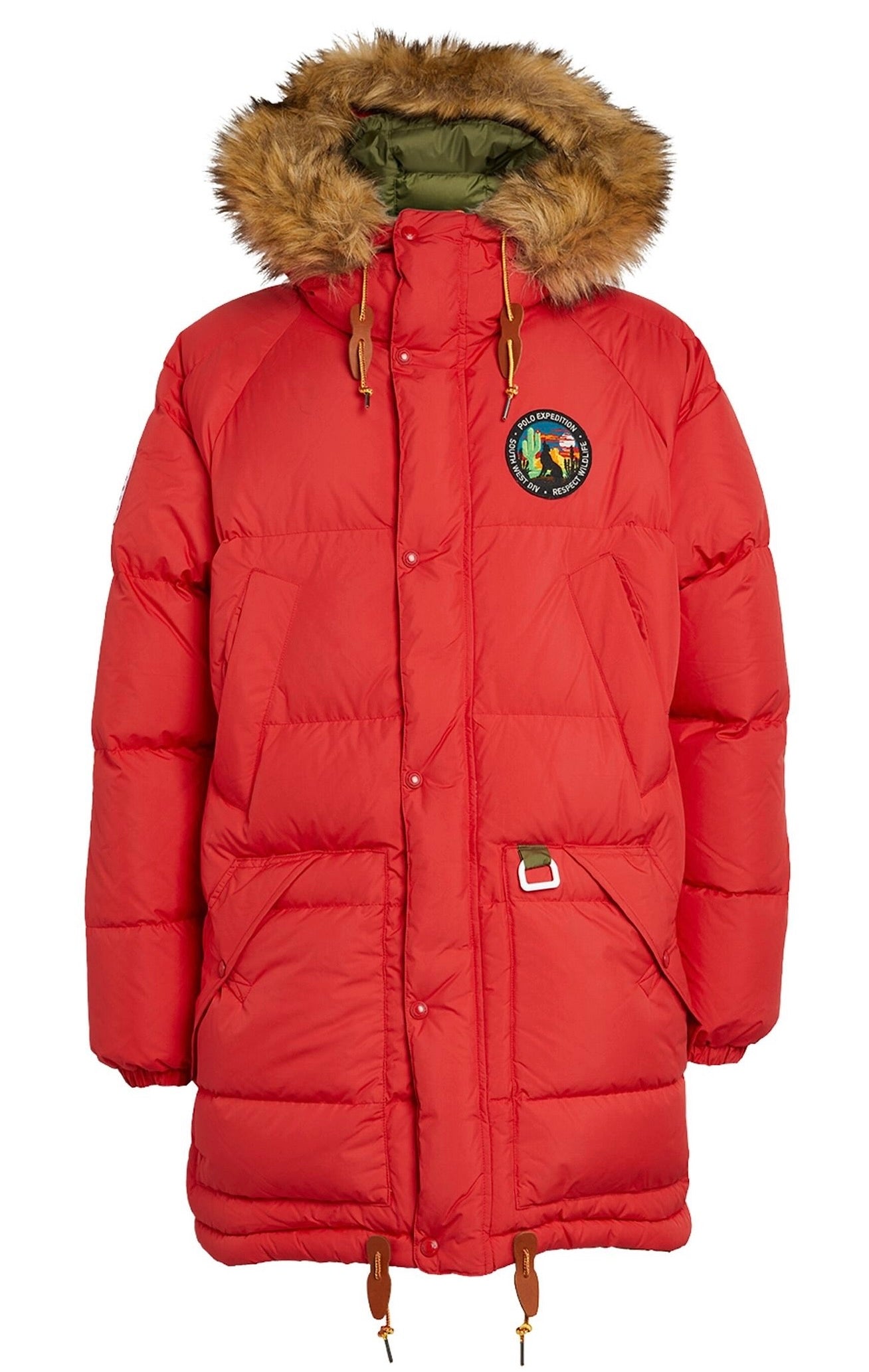 POLO RALPH LAUREN EXPEDITION REVERSIBLE DOWN FILL WATER REPELLENT PARKA JACKET