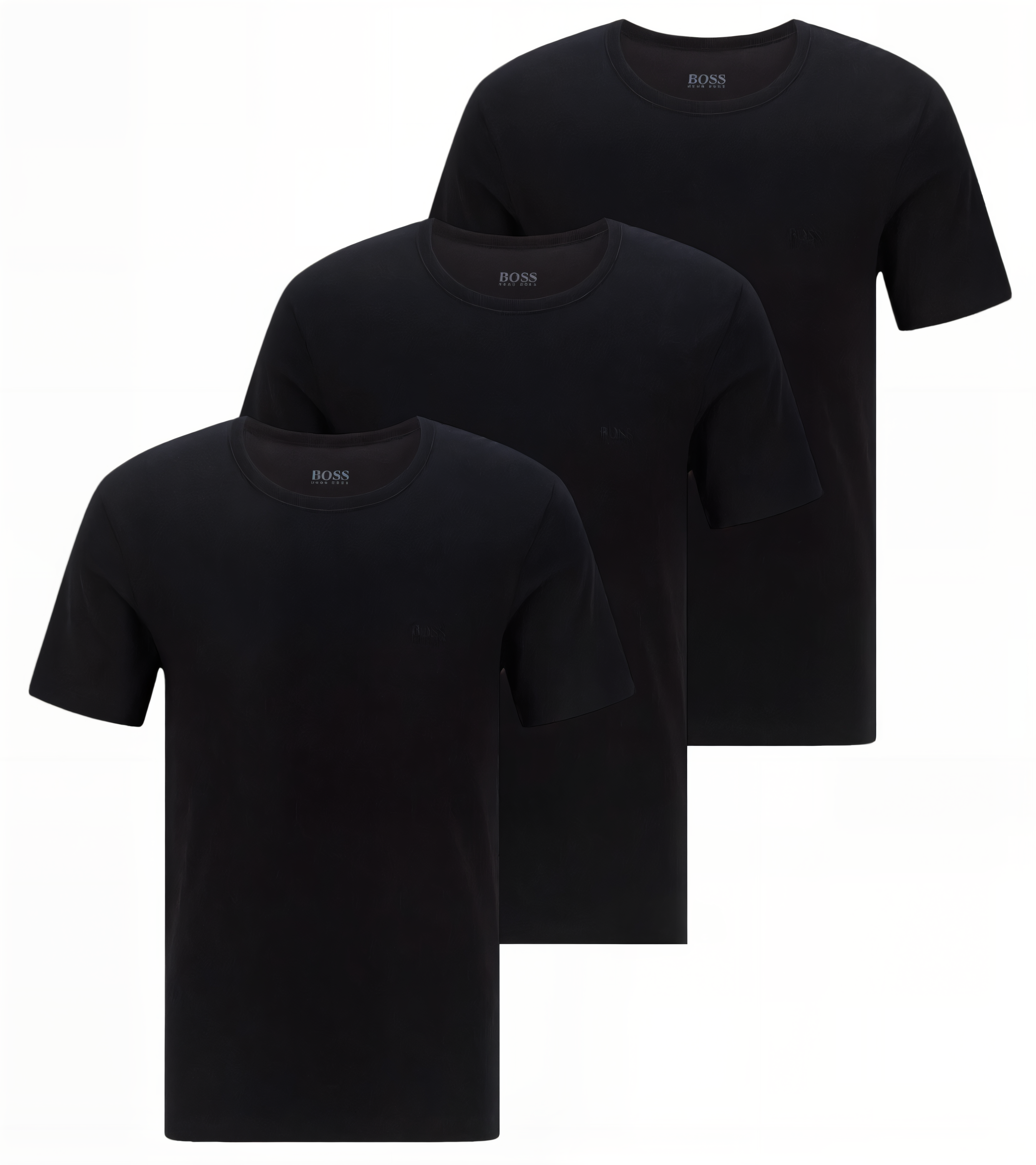 Hugo Boss 3 Pack T-Shirts Cotton Jersey