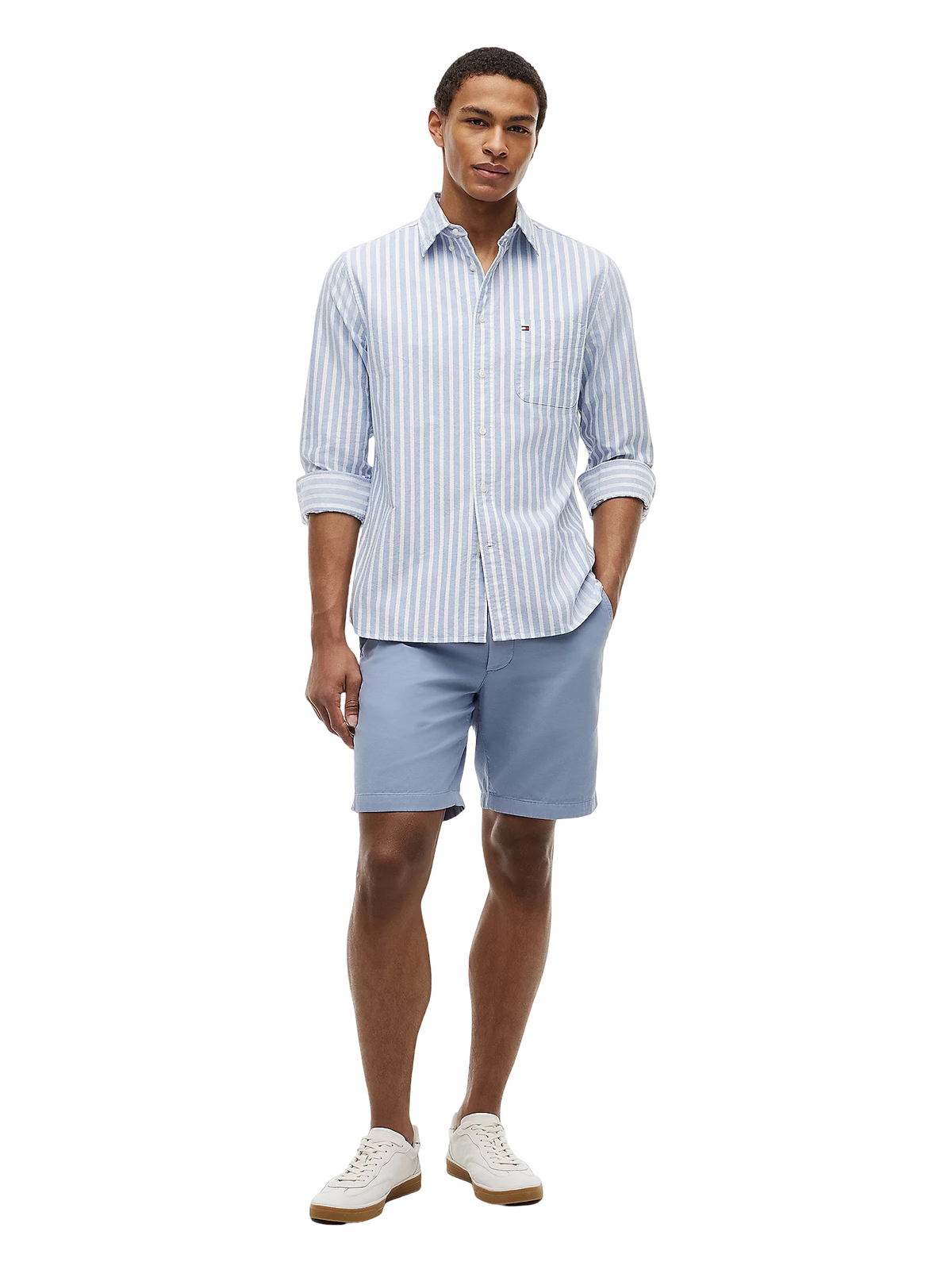 Tommy Hilfiger Regular Fit Stripe Oxford Shirt